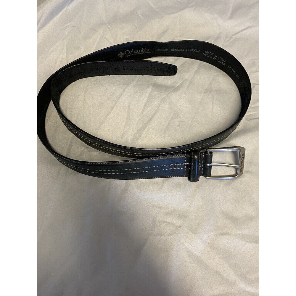 Columbia Mens Size 42 / 105 Genuine Leather Belt Brown